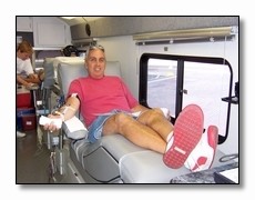 me giving blood..when was the last time you did